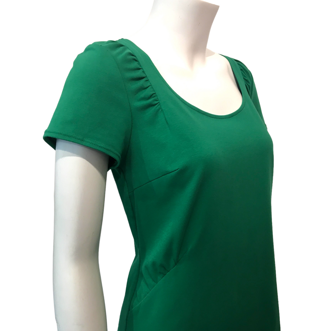 A-DRESS - GREEN WRINKLE