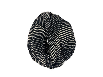 Tørklæde _black and white Stripes