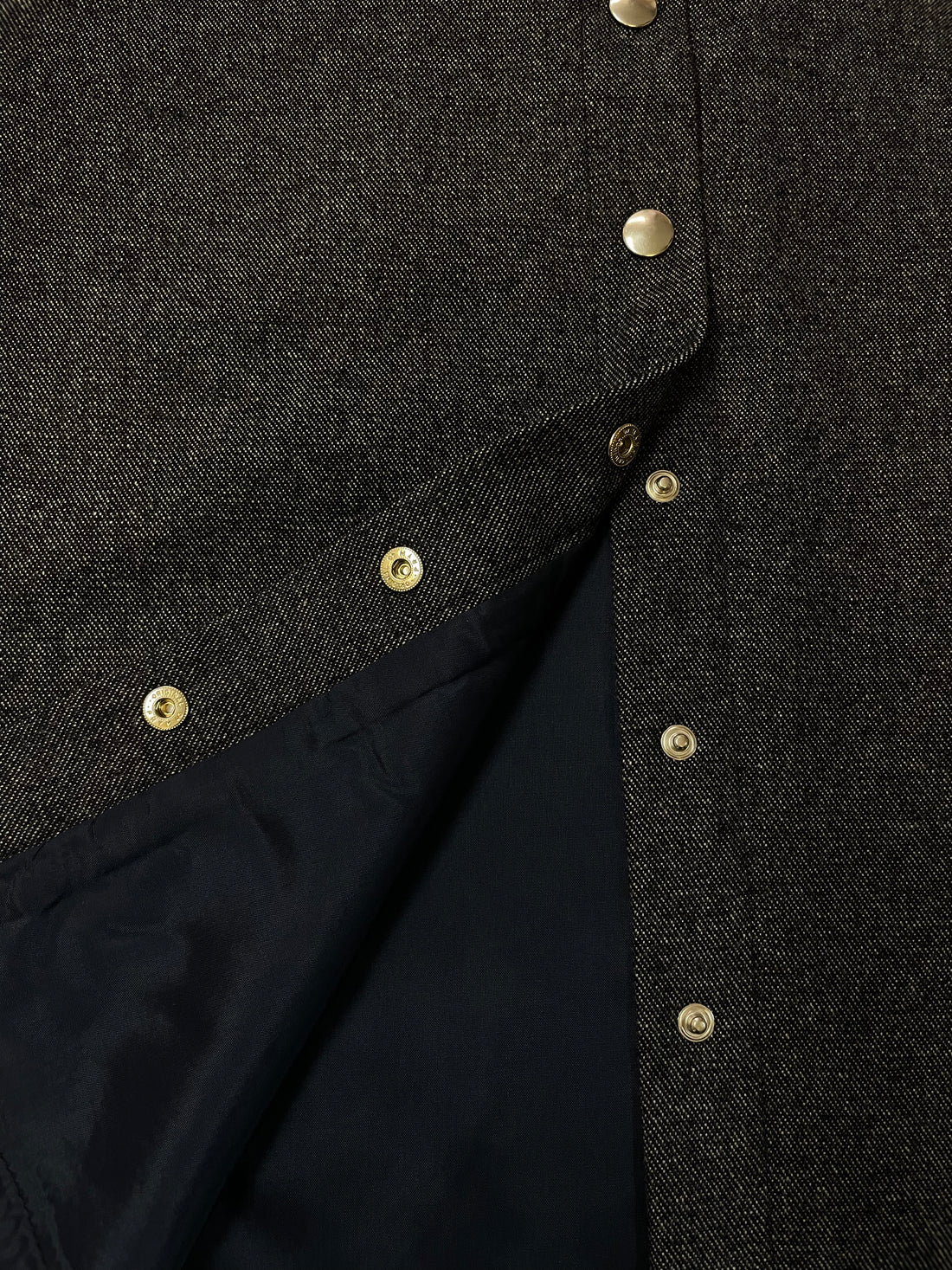 AGNES SKIRT - DENIM WOOL