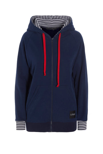 ZIPPO BLUE - ORGANIC HOODIE