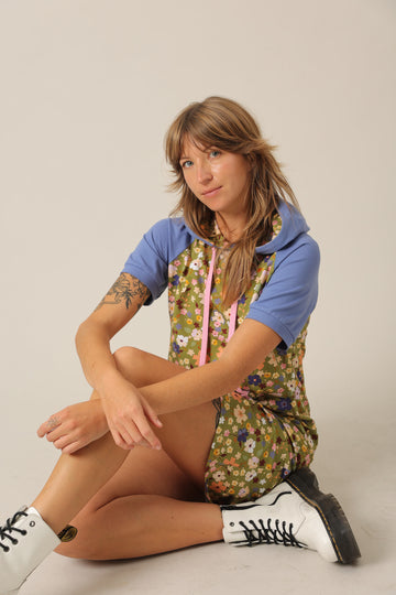 SUMMER HOODIE DRESS - BLOSSOM